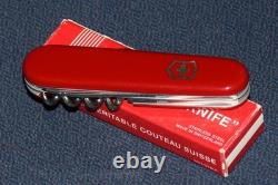 Vintage Victorinox Swiss Army Officier Suisse Standard Knife 0.3600 Rostfrei Box