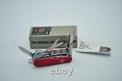 Vintage Victorinox Swiss Army Pocket Knife Swisschamp Red 91mm New