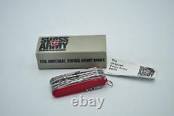 Vintage Victorinox Swiss Army Pocket Knife Swisschamp Red 91mm New