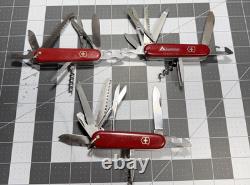 Vintage Victorinox Swiss Army Pocket Knives Mixed Lot Of 3 Bail