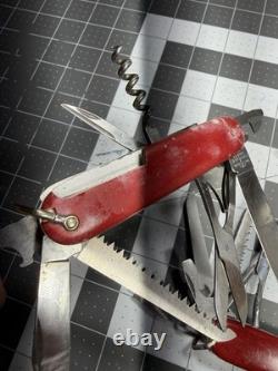 Vintage Victorinox Swiss Army Pocket Knives Mixed Lot Of 3 Bail