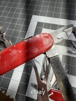 Vintage Victorinox Swiss Army Pocket Knives Mixed Lot Of 3 Bail