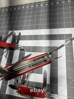 Vintage Victorinox Swiss Army Pocket Knives Mixed Lot Of 3 Bail