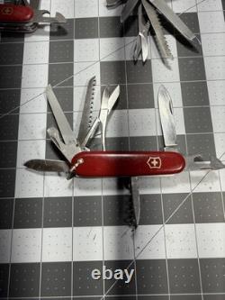 Vintage Victorinox Swiss Army Pocket Knives Mixed Lot Of 3 Bail