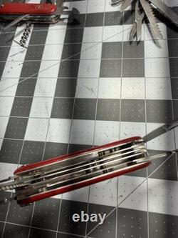 Vintage Victorinox Swiss Army Pocket Knives Mixed Lot Of 3 Bail