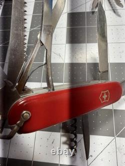 Vintage Victorinox Swiss Army Pocket Knives Mixed Lot Of 3 Bail