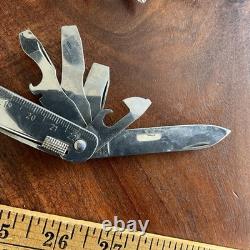 Vintage Victorinox Swiss Army Swiss Tool With Sheath