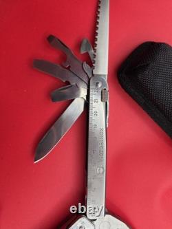 Vintage Victorinox Swiss tool Swiss Army Knife Multi Tool! WITH SHEATH