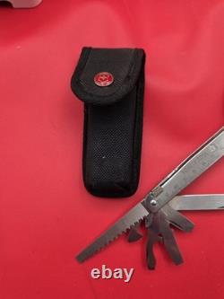 Vintage Victorinox Swiss tool Swiss Army Knife Multi Tool! WITH SHEATH