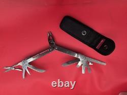 Vintage Victorinox Swiss tool Swiss Army Knife Multi Tool! WITH SHEATH