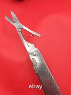 Vintage Victorinox Swiss tool Swiss Army Knife Multi Tool! WITH SHEATH