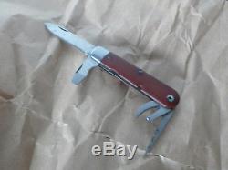 Vintage Victorinox Switzerland Swiss Army Knife sak Soldier model 1951