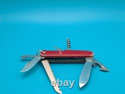 Vintage Victorinox Victoria Camper Red Swiss Army Knife Multi Tool! PAT