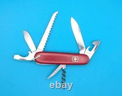 Vintage Victorinox Victoria Camper Red Swiss Army Knife Multi Tool! PAT
