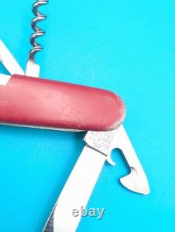 Vintage Victorinox Victoria Camper Red Swiss Army Knife Multi Tool! PAT