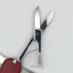 Vintage Victorinox Victoria Executive Swiss Army Knife! With Metal Tweezers