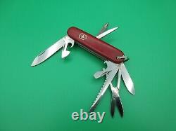 Vintage Victorinox Victoria Fisherman 91mm Folding Knife Multi Tool