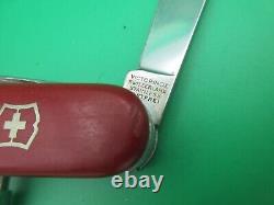 Vintage Victorinox Victoria Fisherman 91mm Folding Knife Multi Tool