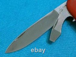 Vintage Wenger Delemont Commander Zurich Sak Swiss Army Sportsman Knife Knives