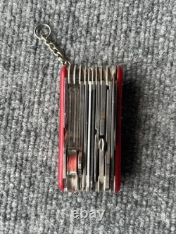 Vintage Wenger Delemont Tool Chest Plus Swiss Army Knife Good condition 85mm