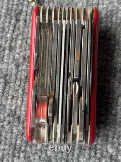 Vintage Wenger Delemont Tool Chest Plus Swiss Army Knife Good condition 85mm