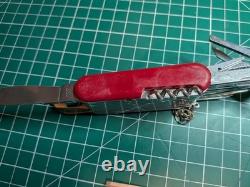 Vintage Wenger Delemont Tool Chest Plus Swiss Army Knife Good condition 85mm