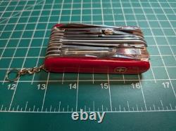 Vintage Wenger Delemont Tool Chest Plus Swiss Army Knife Good condition 85mm