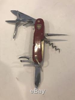Vintage Wenger Delemont Wengerinox 91mm Allsport Swiss Army Knife with Rare Box