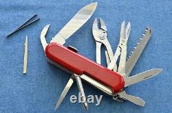 Vintage Wenger EDDIE BAUER MASTER LOCKABLE LOCK BLADE Swiss Army Knife SAK MINT