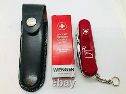 Vintage Wenger GOLFER 3 layers Swiss Army Knife With Original Box + SHEATH