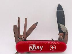 Vintage Wenger GOLFER 3 layers Swiss Army Knife With Original Box + SHEATH