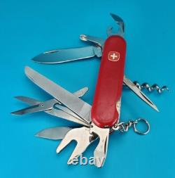 Vintage Wenger Pathfinder 2 Red Swiss Army Knife Multi Tool! RARE