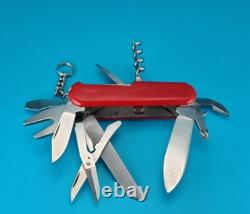 Vintage Wenger Pathfinder 2 Red Swiss Army Knife Multi Tool! RARE