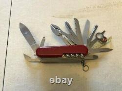 Vintage Wenger Swiss Army Knife 17 Tools with Box