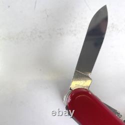 Vintage Wenger Swiss Army Knife Tool Multi tool 85mm 10 Layers XL RARE! Delemont