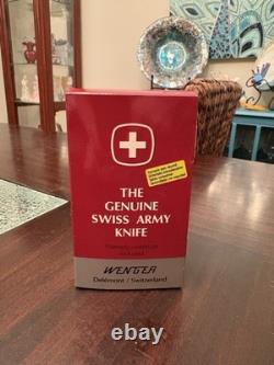 Vintage Wenger Swiss Army Power Light Folding Pocket Knife