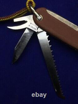 Vintage Wenger Tahara 91mm Swiss Army Officer Knife