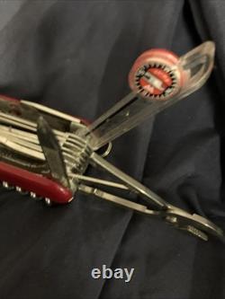 Vintage Wenger Tool Chest Plus Swiss Army Knife 85mm 10 Layers Very Good Easy