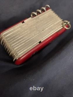 Vintage Wenger Tool Chest Plus Swiss Army Knife 85mm 10 Layers Very Good Easy