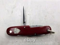 Vintage Wenger Wengerinox Swiss Army Knife With Crossbow Suisse Shield Bail