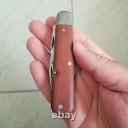 Vintage swiss army soldier pocket knife