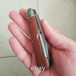 Vintage swiss army soldier pocket knife
