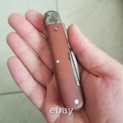 Vintage swiss army soldier pocket knife