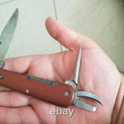 Vintage swiss army soldier pocket knife