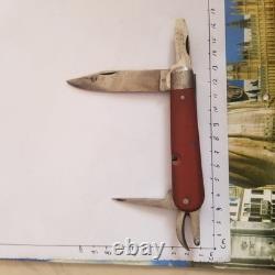 Vintage swiss army soldier pocket knife