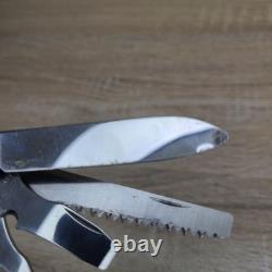 Vtg 4.5 Victorinox SwissTool Pat Pend Swiss Army Knife Multi Tool Plier+ Sheath