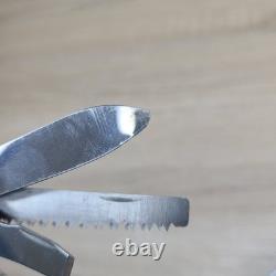 Vtg 4.5 Victorinox SwissTool Pat Pend Swiss Army Knife Multi Tool Plier+ Sheath