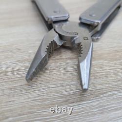 Vtg 4.5 Victorinox SwissTool Pat Pend Swiss Army Knife Multi Tool Plier+ Sheath