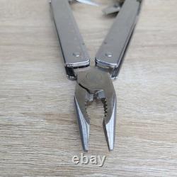 Vtg 4.5 Victorinox SwissTool Pat Pend Swiss Army Knife Multi Tool Plier+ Sheath