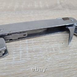 Vtg 4.5 Victorinox SwissTool Pat Pend Swiss Army Knife Multi Tool Plier+ Sheath